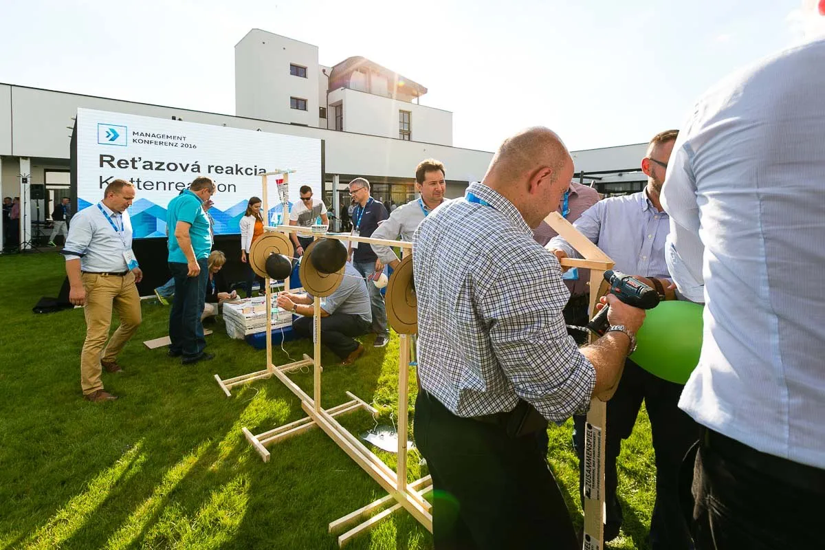 Fotenie firemnych eventov -teambuilding